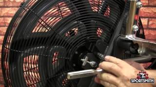 How To Replace Schwinn Airdyne 6 Fan Belt [upl. by Machos]