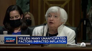 Sec Yellen admits misjudging path of inflation [upl. by Farrell]