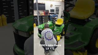 John Deere 30 Second Mower Deck Removal [upl. by Aruam]