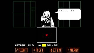 Undertale  GENOCIDE  Toriels death [upl. by Dierolf]