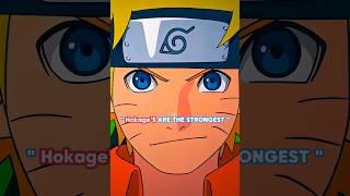 quotHokageS ARE THE STRONGEST naruto anime narutoshippuden [upl. by Erikson]