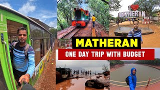 Matheran Hill Station  Matheran Monsoon Vlog  Matheran Toy Train  Matheran Trip Budget [upl. by Polad]