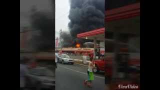 INCENDIO CENTRO COMERCIAL YAUCO PUERTO RICO [upl. by Witherspoon613]