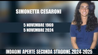 SIMONETTA CESARONI 5 NOVEMBRE 1969  5 NOVEMBRE 2024 [upl. by Ury]