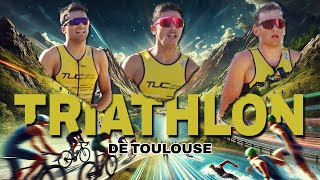 VICTOIRE SUR LE TRIATHLON DE TOULOUSE  feat TUC Triathlon [upl. by Pizor5]