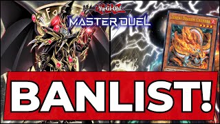 BANLIST PREDICTION CRAZY CARD COMING BACK TENPAI BEING HIT [upl. by Arihat230]