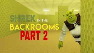 Shrek In The Backrooms Part 2 [upl. by Brunk]