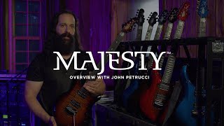 John Petrucci Introduces the 2019 Ernie Ball Music Man Majesty [upl. by Ynaffi]