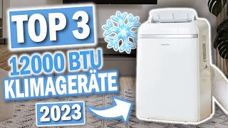 Beste mobile KLIMAGERÄTE 12000 BTU 2024  Top 3 mobile Klimageräte mit Abluftschlauch 12000 BTU [upl. by Burkle]