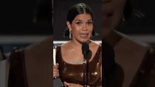 America Ferrera see her award speech 💜 [upl. by Urbas]