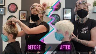 How To Bleach Out Hair with Roots to Level 10 Blonde [upl. by Eema]