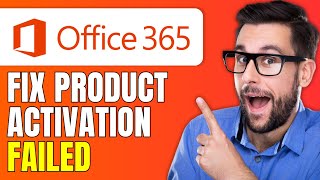 FIX This copy of Microsoft office is not activated  Product Activation Failed in Ms Office amp 365 [upl. by Anytsirhc]