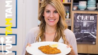 How To Wiener Schnitzel  Klopfen Panieren Braten  yumtamtam [upl. by Lleon]