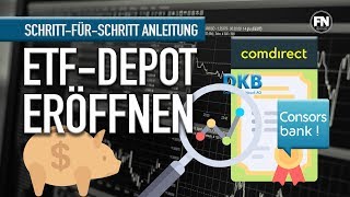 Depot eröffnen in 5 Minuten  Anleitung kostenloses Depot eröffnen  Depot comdirect eröffnen [upl. by Baoj]