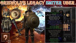 Diablo II Resurrected  Smite PaladinSet Griswolds Legacy Build Uber Tristram [upl. by Rogerson654]