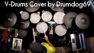 quotTakin Me Downquot  Hardline  VDrums Cover  TD20X  Drumdog69  HD [upl. by Jezreel705]