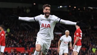 Tottenham fight back to earn draw at Man Utd [upl. by Avirt508]