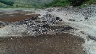 Heatwave reveals past of Haweswater Reservoir [upl. by Aremihc]