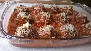 Boulettes de courgette sauce tomate sans viande [upl. by Gross]