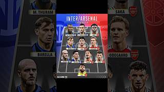 Inter and arsenal vs PSG ateltico Madrid messi football ronaldo cr7 mabppe realmadrid edit [upl. by Brown]