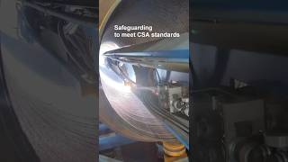 Automated Pipe Cladding🤖 automation welding welding machine innovation safety yeg viral [upl. by Weidar943]