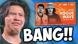 ADI KERANG React Rogue Wave 🇫🇷 🇨🇴 I GRAND BEATBOX BATTLE 2023 WORLD LEAGUE I Tag Team Elimination [upl. by Akimihs]