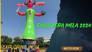 DUSSHERA MELA 2024 in FARIDABAD [upl. by Richel238]