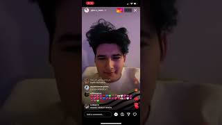 Gjons Tears – Instagram Live Pure release 27102022 [upl. by Haakon913]