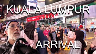 First Time in Kuala Lumpur Malaysia Airport Rail to City Centre [upl. by Ahsekan]