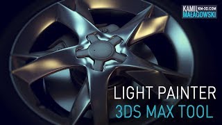 Light Painter 10  3ds Max Script [upl. by Ecirtak489]