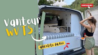 VAN TOUR CAMPERIZZAZIONE FAI DA TE  Volkswagen T5 [upl. by Wilburn]