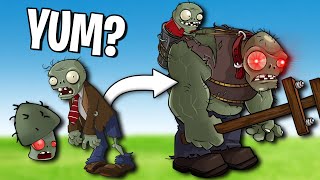 Turning Zombies into GARGANTUARS Plants vs Zombies Hybrid Edition 2 [upl. by Vareck217]