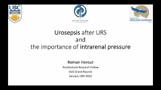 Urosepsis After URS and the Importance of Intrarenal Pressure [upl. by Olive523]