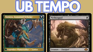 UPPERCUT THE FORMAT Legacy UB Tempo with Nethergoyf Tamiyo and Barrowgoyf MTG [upl. by Sumer]