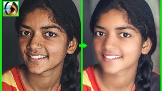 High End Skin Retouching in Photoshop I Face Smooth in Photoshop I 4 Ways to Make your Image Better [upl. by Puklich]