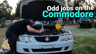 Coolant flush and gas struts in the boot on the VY Commodore Getting ready for the road again [upl. by Einnoc450]