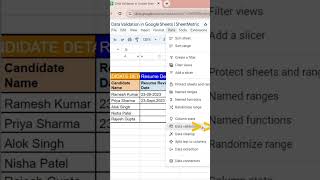 🗓️Date Picker Calendar popup in Google Sheets 📊✨ [upl. by Nylteak]