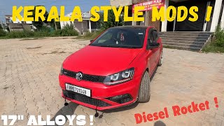 Volkswagen Polo 12 TDI  Modification Review  Kerala inspired  German rocket  Taiwan Upgrades [upl. by Jedidiah]