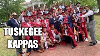 The Kappas at Tuskegee University at Graduation [upl. by Enamrahc]