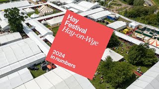 Hay Festival HayonWye 2024 in numbers [upl. by Allimak]