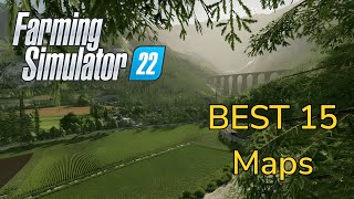 The 15 BEST Maps In Farming Simulator 22 [upl. by Steck]