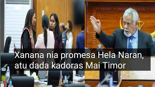 PLP husu Xanana bainhira dada kadoras mai Timor Xanana hatan kadoras mai Timor sei kleur [upl. by Huldah168]