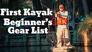 Beginner Kayak Fishing  The Gear You Need to Get Started  Buyers Guide [upl. by Abdul]