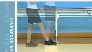 Gait training in stroke patients뇌졸중 환자의 보행 훈련1wmv [upl. by Currier]