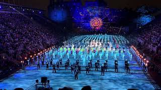 UK Edinburgh Military Tattoo First Show Final Ending 20240802 [upl. by Shulem]