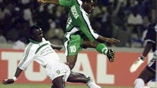 Nigeria v Senegal  2000 African Nations Cup  QuarterFinal [upl. by Nerag]