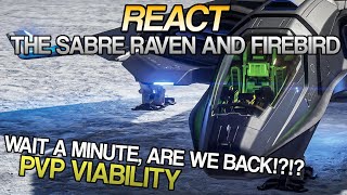 Star Citizen React The Sabre Raven is Back PVP Viability [upl. by Llezo]