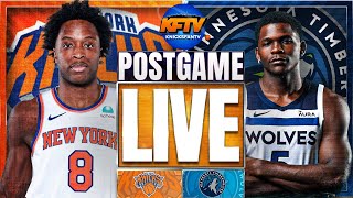 New York Knicks vs Minnesota Timberwolves Post Game Show EP 460 Highlights Analysis Live Callers [upl. by Obediah191]