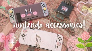 unboxing cute accessories for the nintendo switch amp gba sp ⋆𐙚₊˚⊹♡ sanrio kirby amp kawaii aesthetic [upl. by Kenzi]