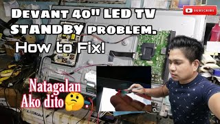 Devant 40quot Smart Tv Standby Problem PanuAyusinnatagalan ako dito🤔 [upl. by Odlaw]